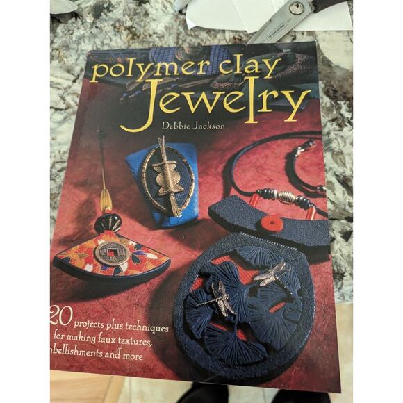 Books Polymer Clay Lot Of 2 The Art Of Jewelry poly Clay+Poymer Clay Jewelry - Picture 3 of 10